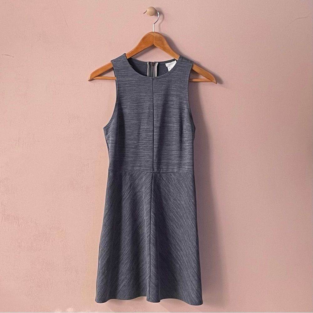 Cooperative Urban Outfitters Dusty Bluish Gray A-Line Mini Dress Size S GUC